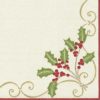 Serviett Christmas Embroidery lunsj