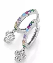 Ørepynt sølv m/zirkonia