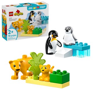 Duplo Pingviner og løver