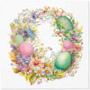 Serviett Easter Wreath lunsj