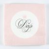 Serviett Dåp rosa