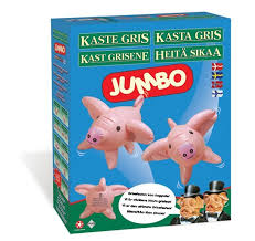 Kast grisene jumbo spill