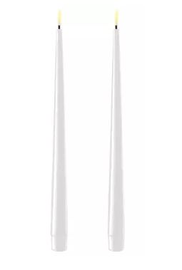 Ledlys Deluxe krone lakkert h38cm