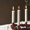 Adventsstake m/treperler rød