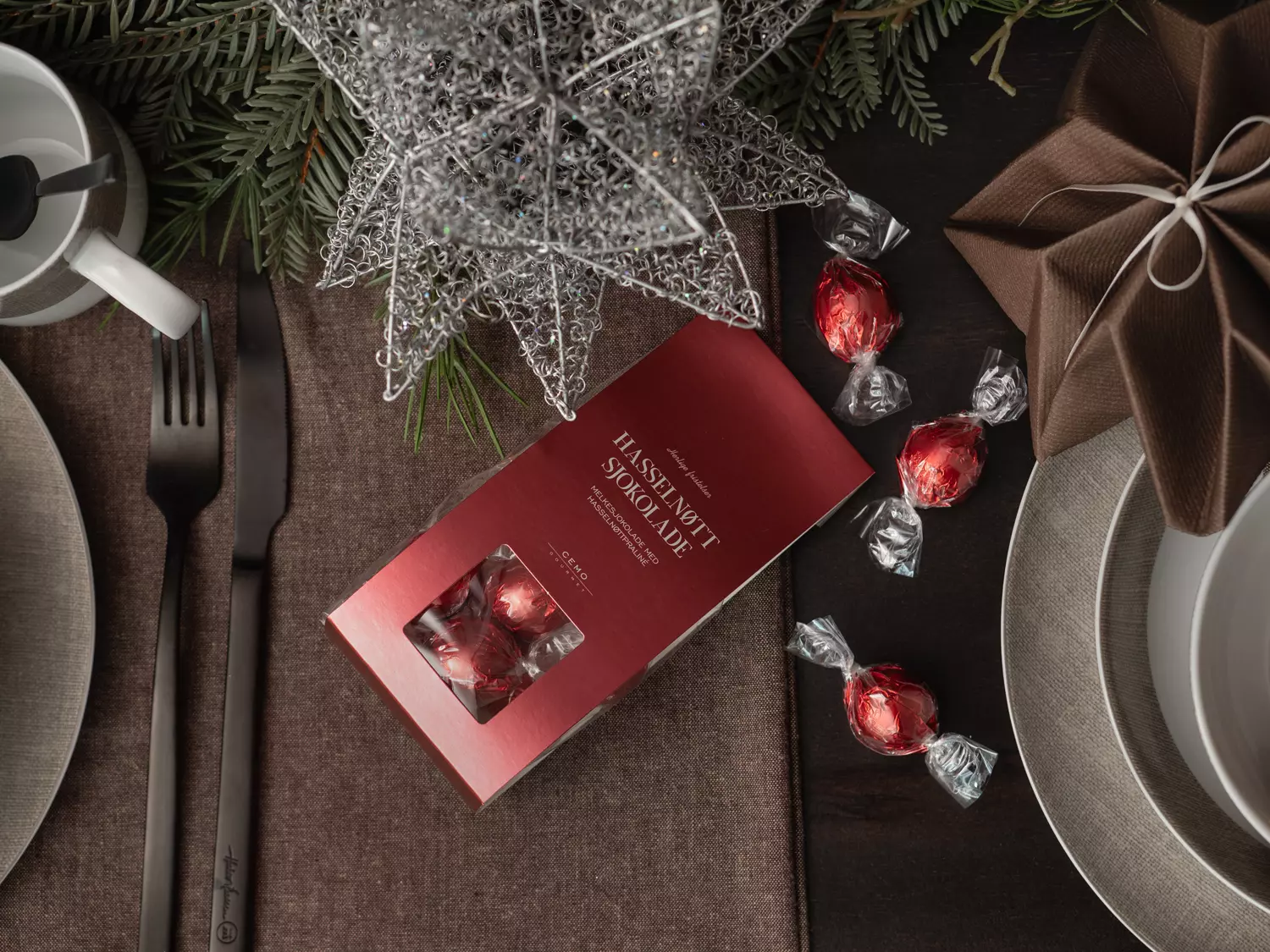 Hasselnøttsjokolade