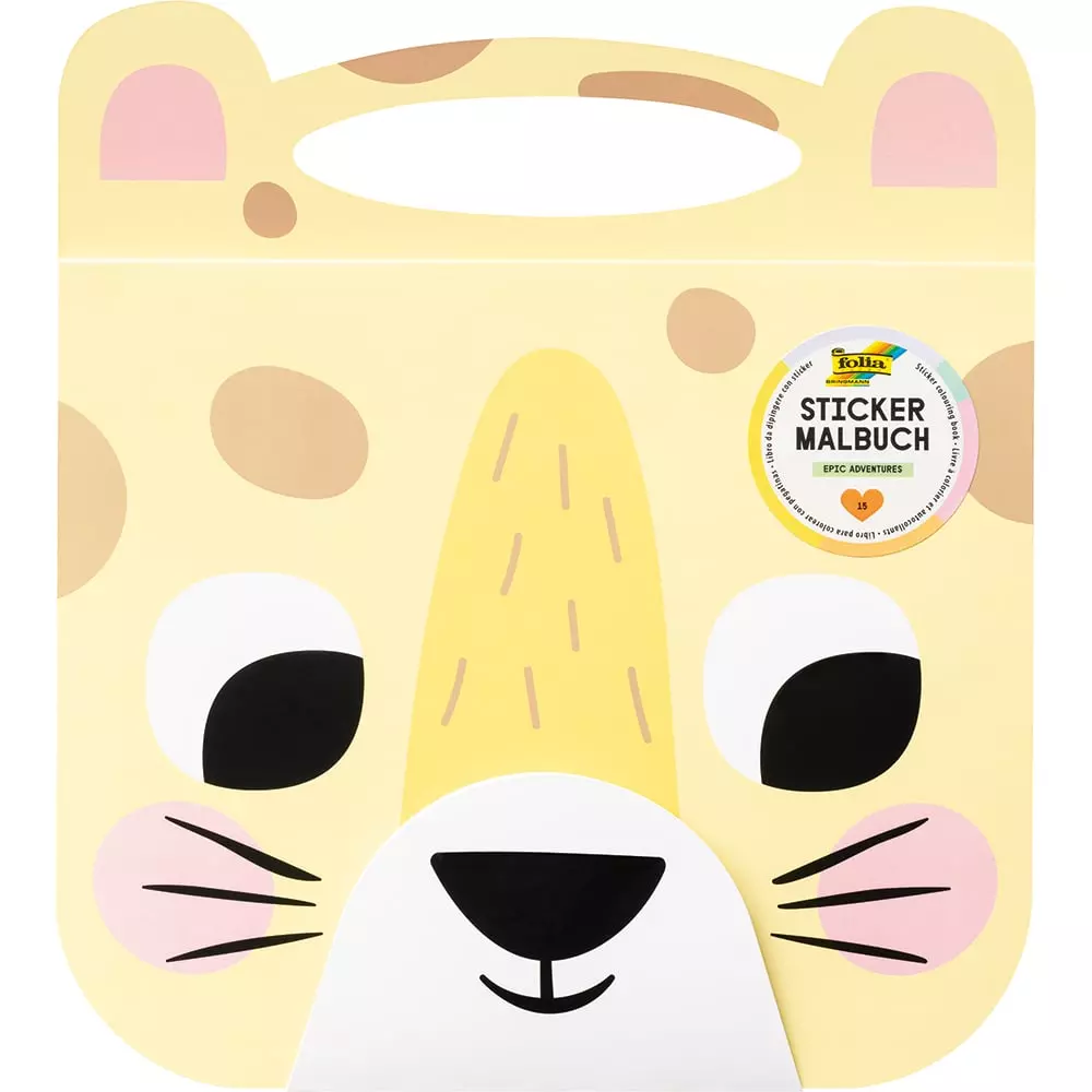 Fargelegging m/klistremerker