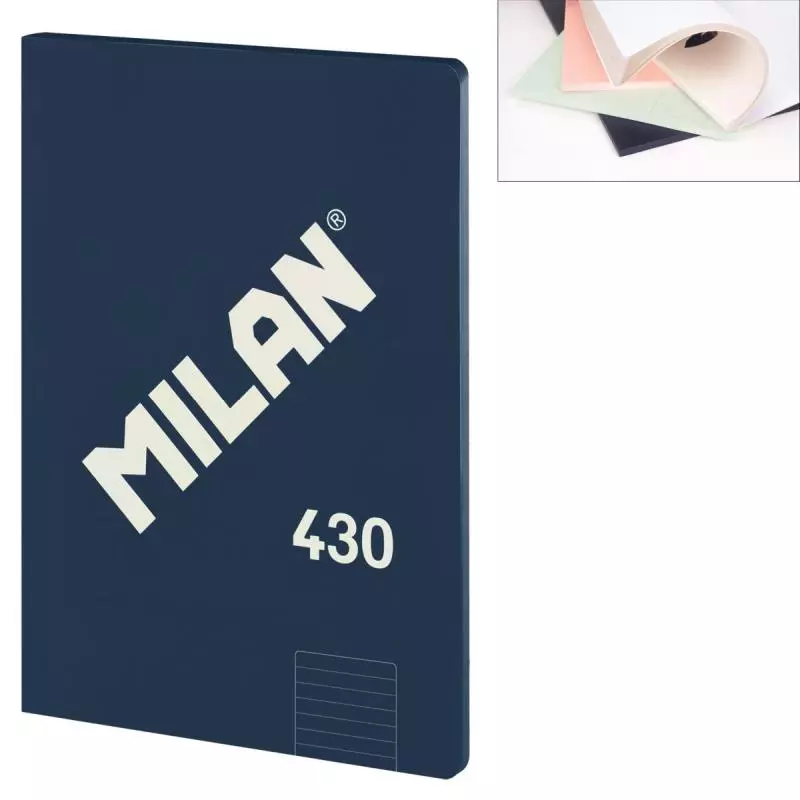 Skrivebok m/linjer A4