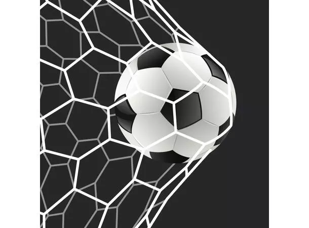 Serviett Fotball i mål lunsj