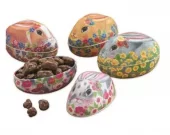 Rabbit shape tin egg ass