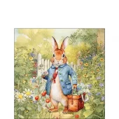 Serviett Mister Rabbit kaffe