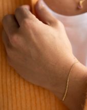 Armbånd forgylt sølv Nora Mørk
