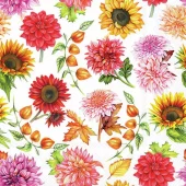 Serviett Autumn blooming lunsj