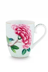 Pip krus stort Blushing Birds white