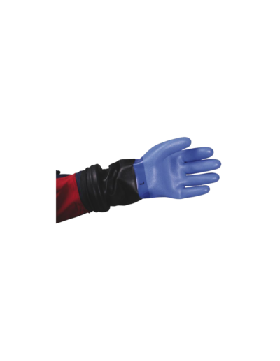 Nordic Blue Dry gloves with latex long sleeve