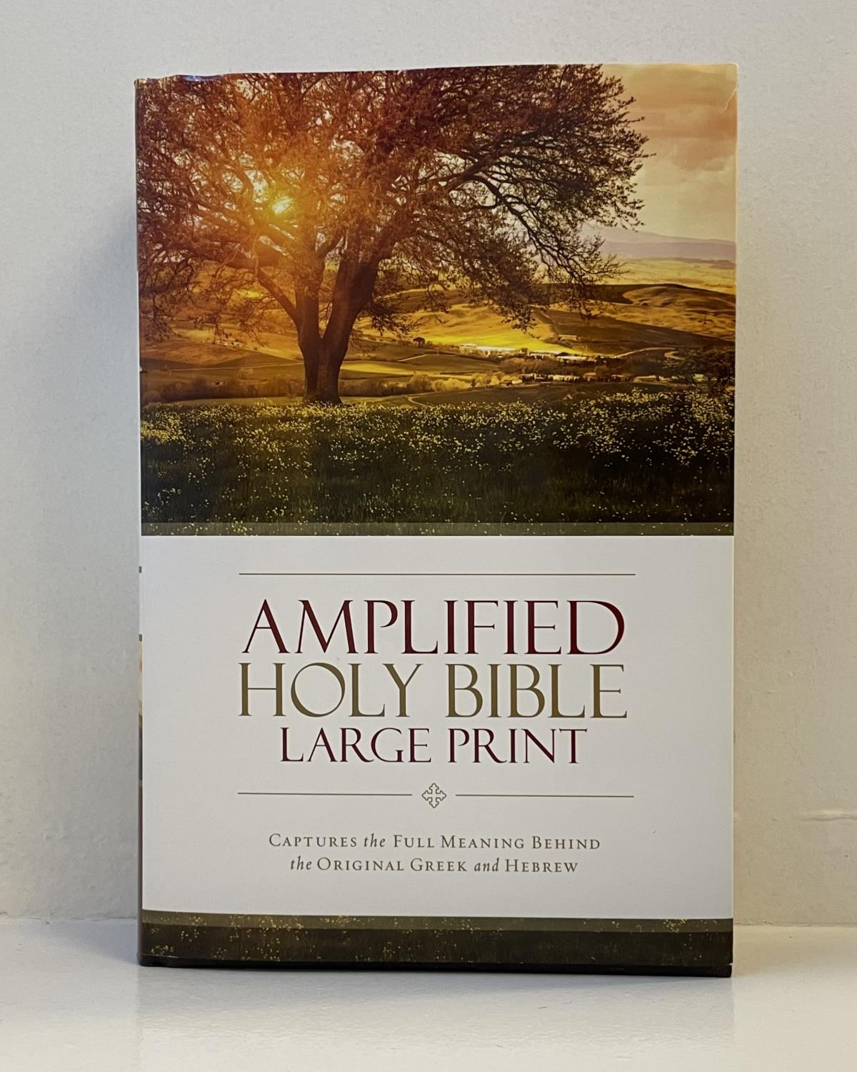 Amplified Holy Bible Large Print