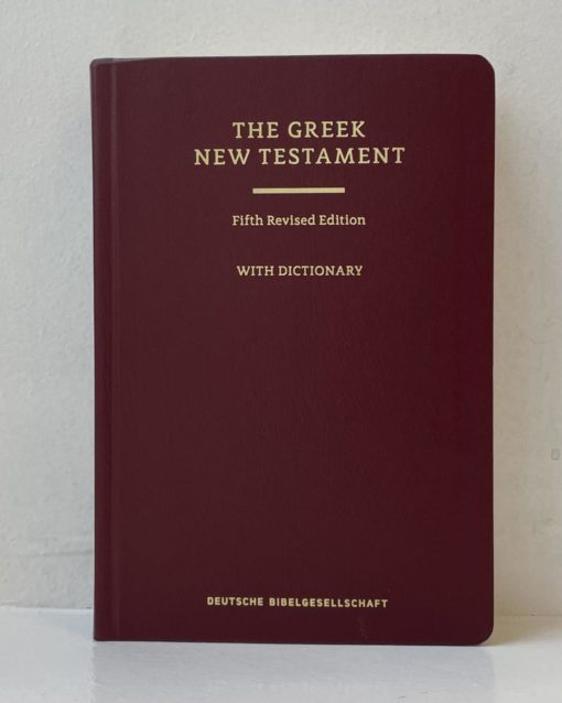 Greek New Testament with dictionary