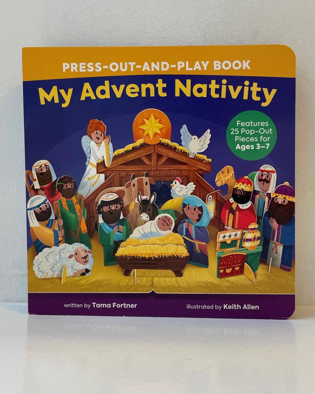 My Advent Nativity Press-Out-and-Play