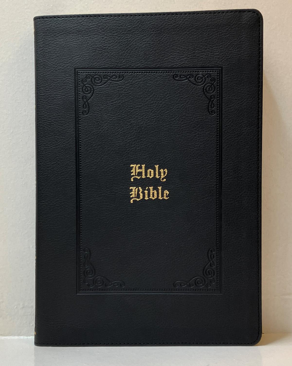 KJV Giant Thinline Bible with thumb index
