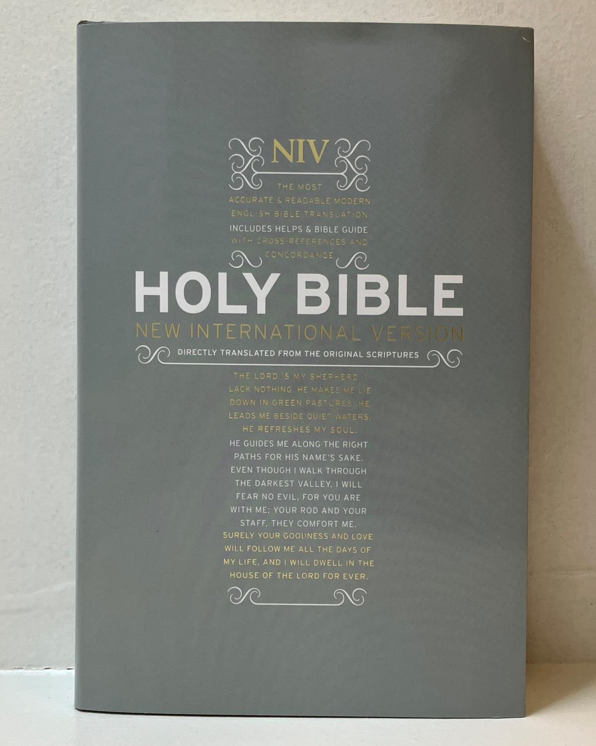 NIV Hardback Bible with Cross-References