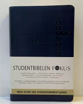 Studentbibelen FOKUS Mørk blå m/reg