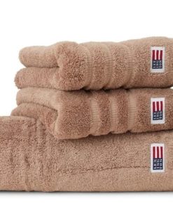 Original towel taupe 30X50
