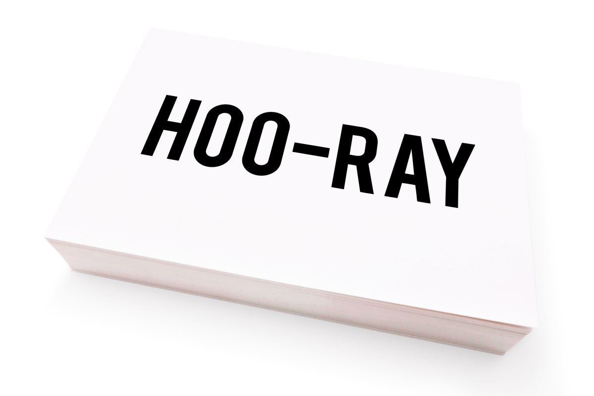 HOO-RAY 10X15 CM