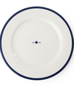 DESSERT PLATE BLUE 22CM