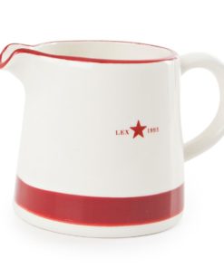 EARTHENWARE CREAMER RED