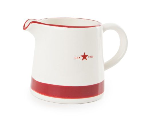 EARTHENWARE CREAMER RED
