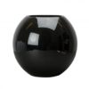 VASE RIKA 26X27 -BLACK