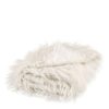 Mongolian cream THROW 150X200