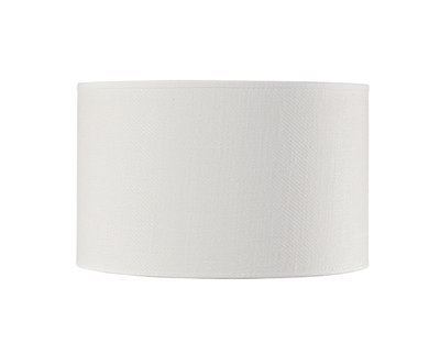 Shade cyl med WHITE LIN 40X21