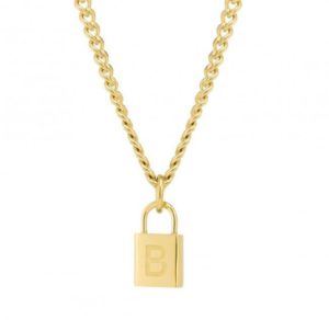 Love lock short NECKLACE GOLD