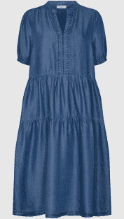 FQCOIN DRESS MEDIUM BLUE