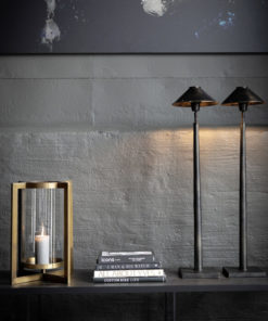 POSITANO TABLE LAMP antique bronze