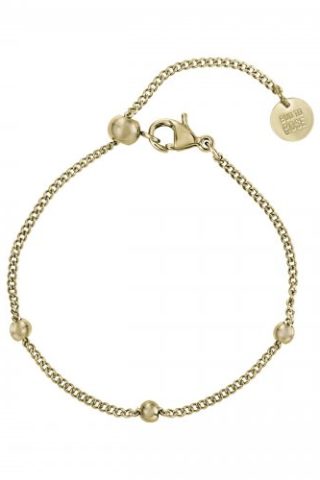 Globe bracelet gold