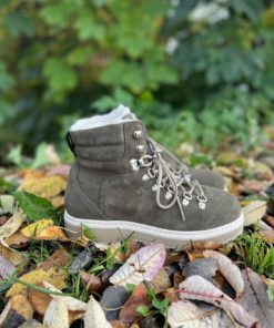 Biagaby classic hiking boot suede, khaki.