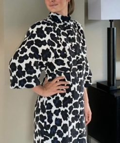 Yasmulo 3/4 Dress, Star White Print