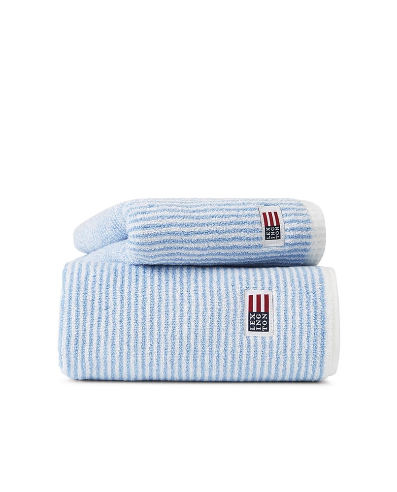 Original Towel White/Blue striped, 50*70