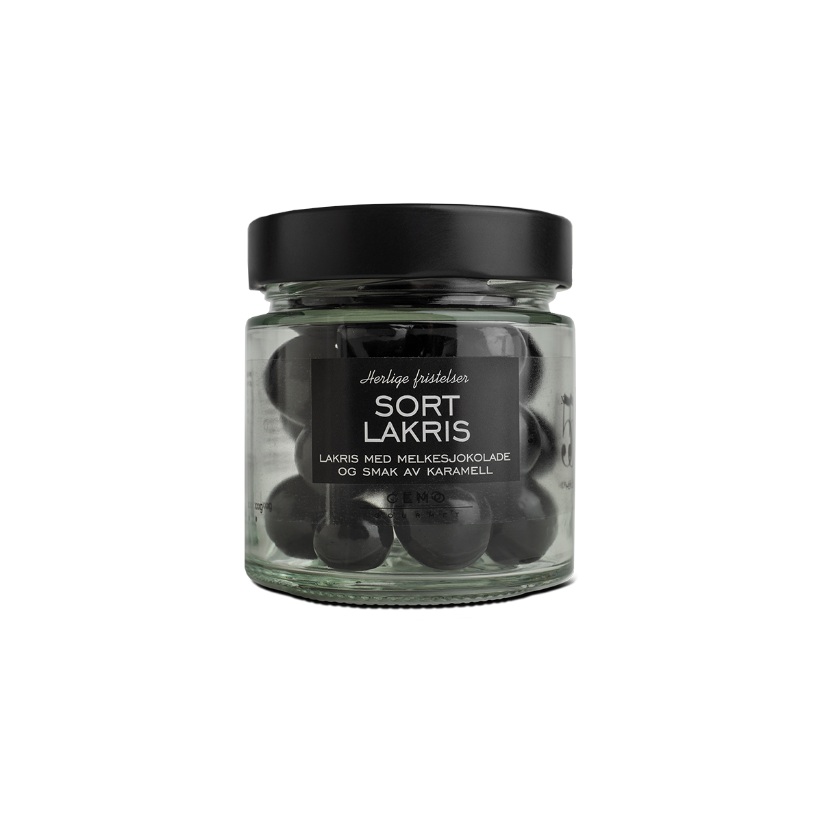 Sort lakris