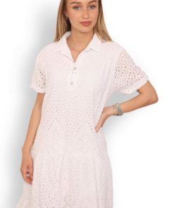 Cotton dress white