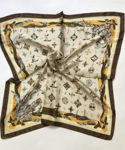 Bandana brun/creme mønster
