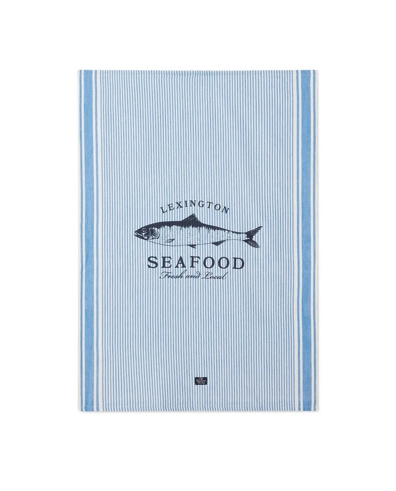 Seafood striped & printed