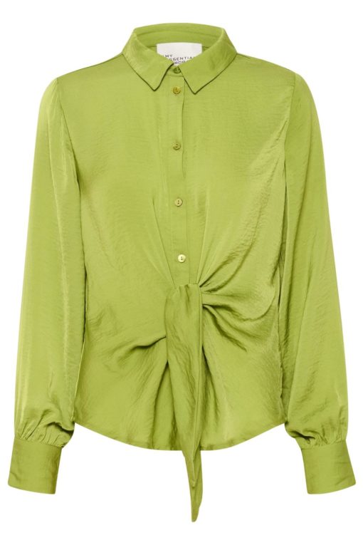 AlbaMW Blouse Kelp Forest Gree