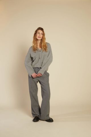 Moon stripe trousers as is
