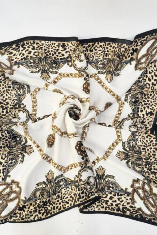 Bandana offwhite m/leo