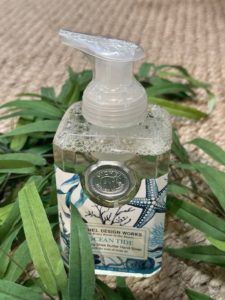 Ocean tide foaming soap