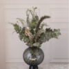 Meadow swirl vase medium grey