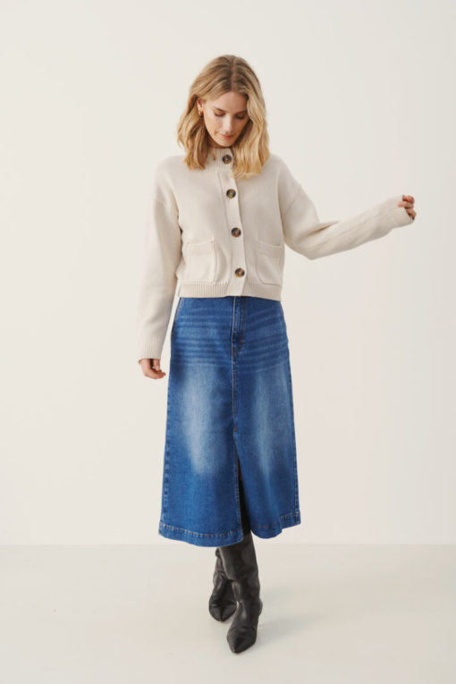 Caliapw Skirt medium blue denim
