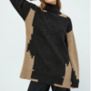 Mslaurina round neck knit pullover black